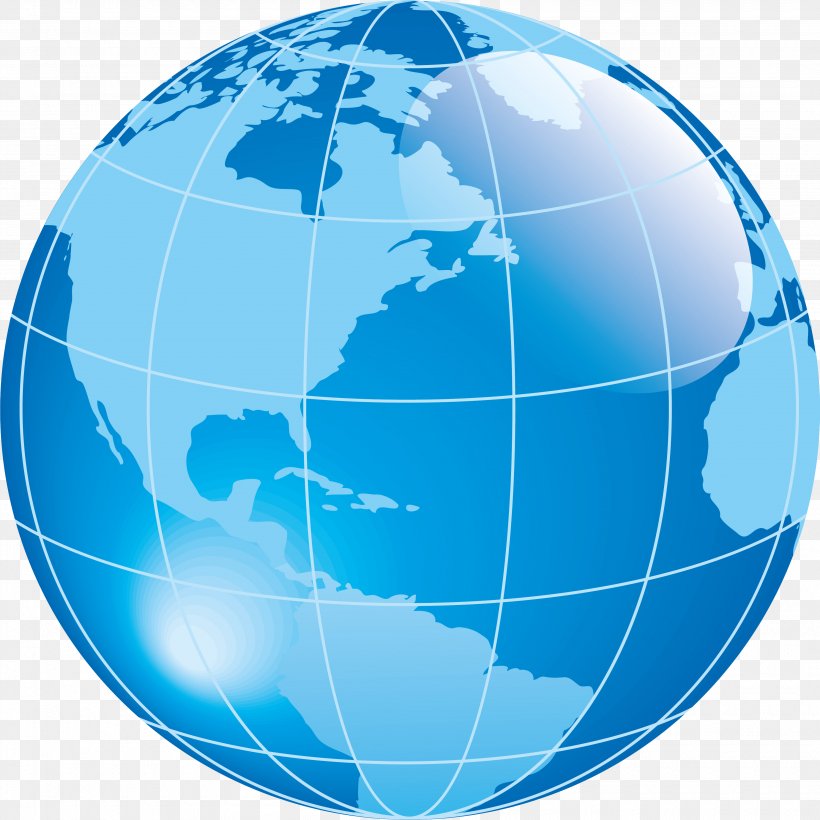 Globe World, PNG, 3580x3581px, Globe, Aqua, Azure, Blue, Business ...