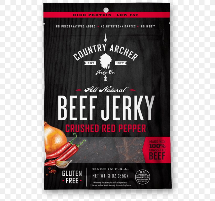 Jerky Country Archer Teriyaki Food Beef, PNG, 768x768px, Jerky, Advertising, Beef, Brand, Country Archer Download Free