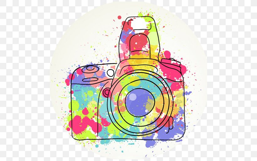 Photography Drawing Camera Watercolor Painting Image, PNG, 512x512px, Watercolor, Cartoon, Flower, Frame, Heart Download Free