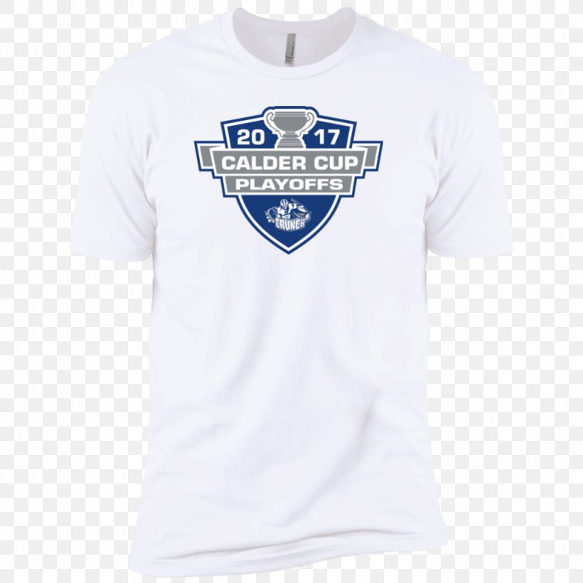 T-shirt 2017 Calder Cup Playoffs Syracuse Crunch Sleeve, PNG, 1024x1024px, 2018 Calder Cup Playoffs, Tshirt, Active Shirt, Blue, Brand Download Free