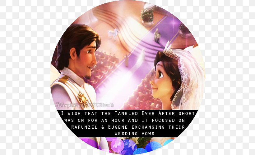 Tangled Ever After Wedding Pink M, PNG, 500x500px, Tangled Ever After, Deviantart, Pink, Pink M, Purple Download Free
