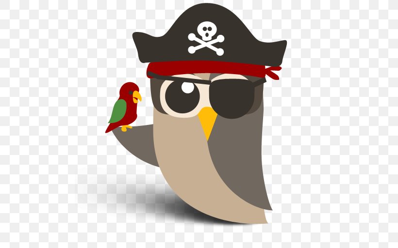 Owl Beak Piracy Clip Art, PNG, 512x512px, Owl, Beak, Bird, Bird Of Prey, Piracy Download Free