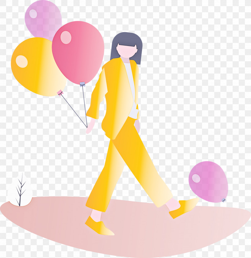 Party Partying Happy Feeling, PNG, 2921x3000px, Party, Balloon, Cartoon, Happy Feeling, Partying Download Free