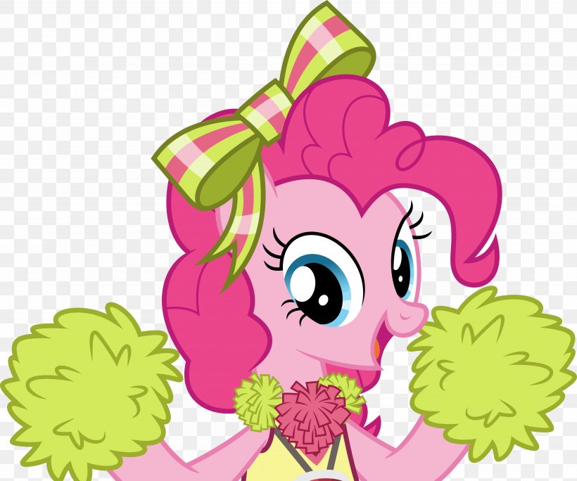 Pinkie Pie Fluttershy Fan Art Pony, PNG, 5000x4173px, Watercolor, Cartoon, Flower, Frame, Heart Download Free