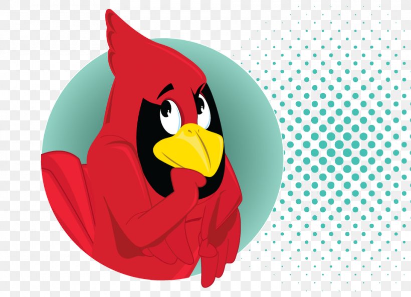 Illinois State University Illinois State Redbirds Football Reggie Redbird Mascot, PNG, 960x694px, Illinois State University, Animation, Beak, Bird, Computer Download Free
