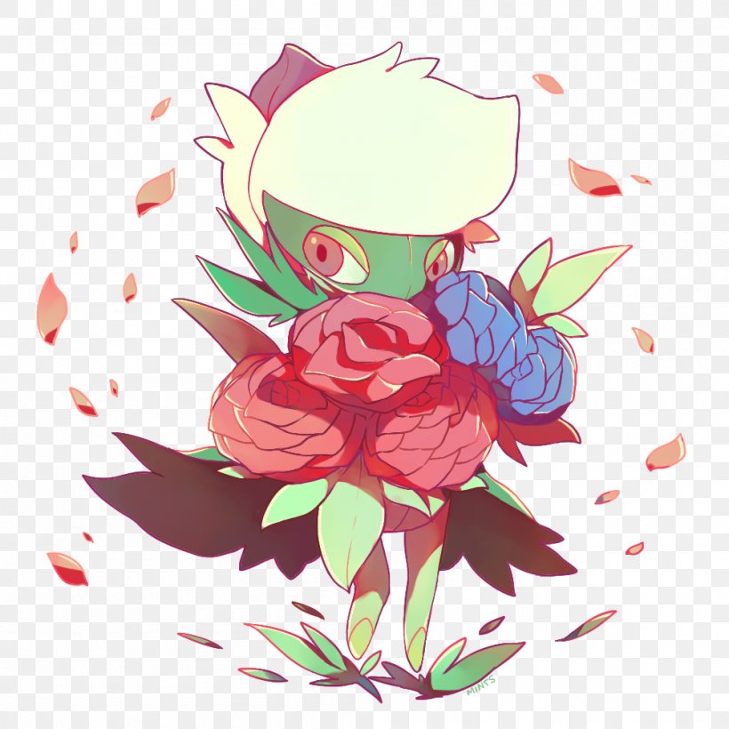 Roserade Pokémon X And Y Fan Art, PNG, 1000x1000px, Roserade, Art, Bellossom, Cut Flowers, Deviantart Download Free