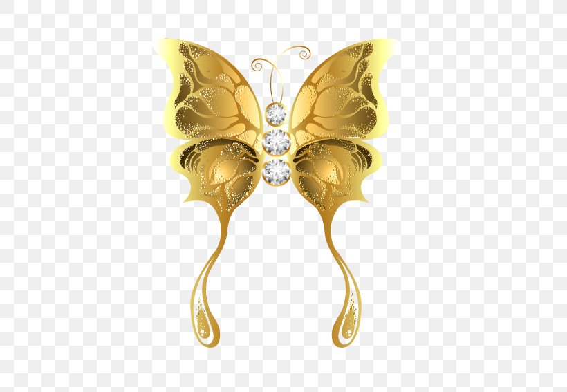 Butterfly Gold Clip Art, PNG, 567x567px, Butterfly, Butterflies And Moths, Coreldraw, Digital Scrapbooking, Gemstone Download Free