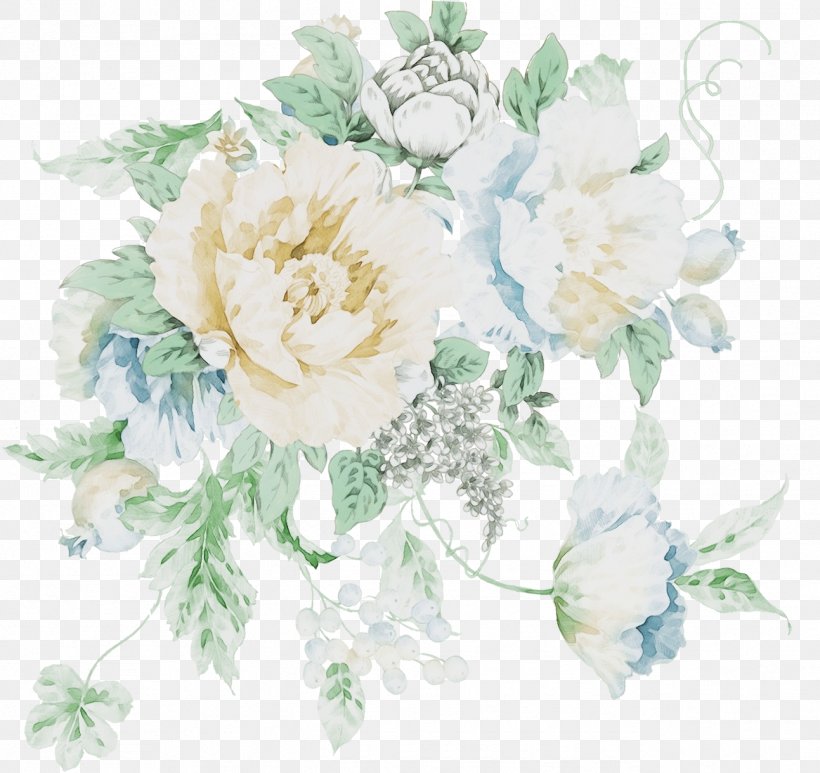 Floral Design, PNG, 1293x1220px, Watercolor, Artificial Flower, Bouquet, Cabbage Rose, Cut Flowers Download Free