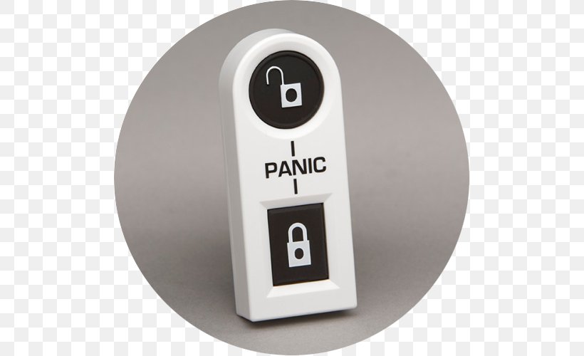 Panic Button Push-button Security Alarms & Systems, PNG, 500x500px, Panic Button, Alarm Sensor, Emergency, Hardware, Home Security Download Free