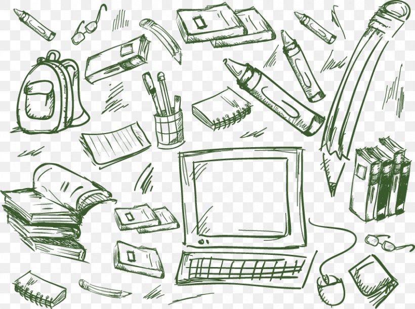Drawing School Creativity Sketch, PNG, 850x634px, Drawing, Area, Art, Artwork, Automotive Design Download Free