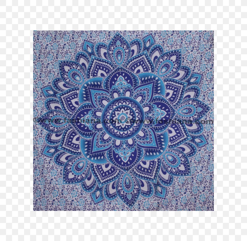 Jaipur Handloom Tapestry Hippie Mandala Bohemianism, PNG, 600x800px, Jaipur Handloom, Blue, Bohemianism, Bohochic, Doily Download Free