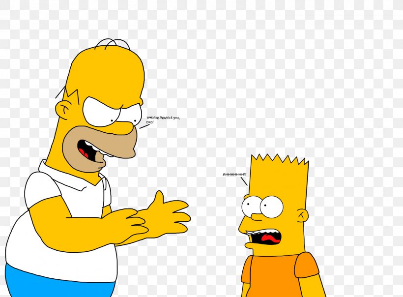 Bart Simpson Homer Simpson Lisa Simpson Marge Simpson Grampa Simpson, PNG, 1600x1179px, Bart Simpson, Area, Art, Body Swap, Cartoon Download Free