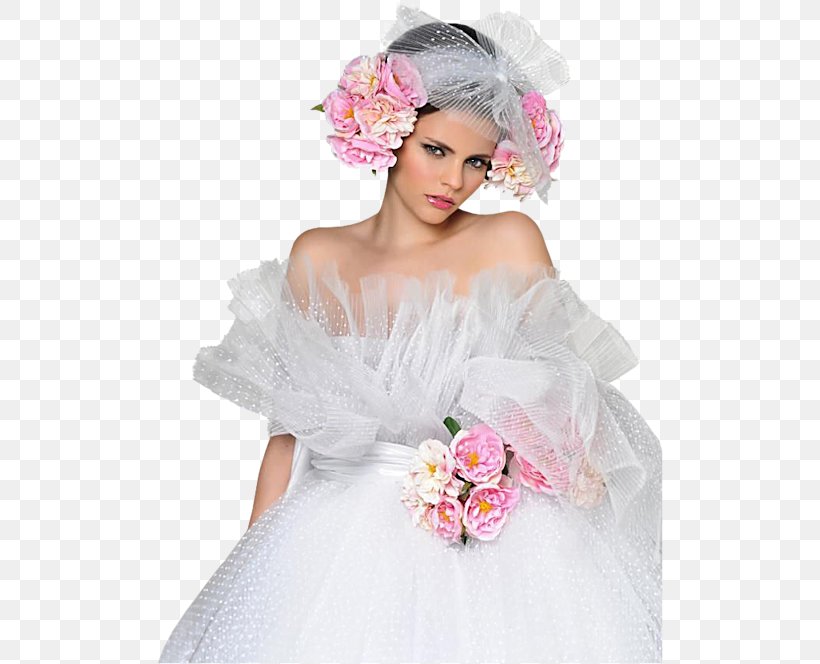Bride Wedding Dress Woman Female, PNG, 506x664px, Watercolor, Cartoon, Flower, Frame, Heart Download Free