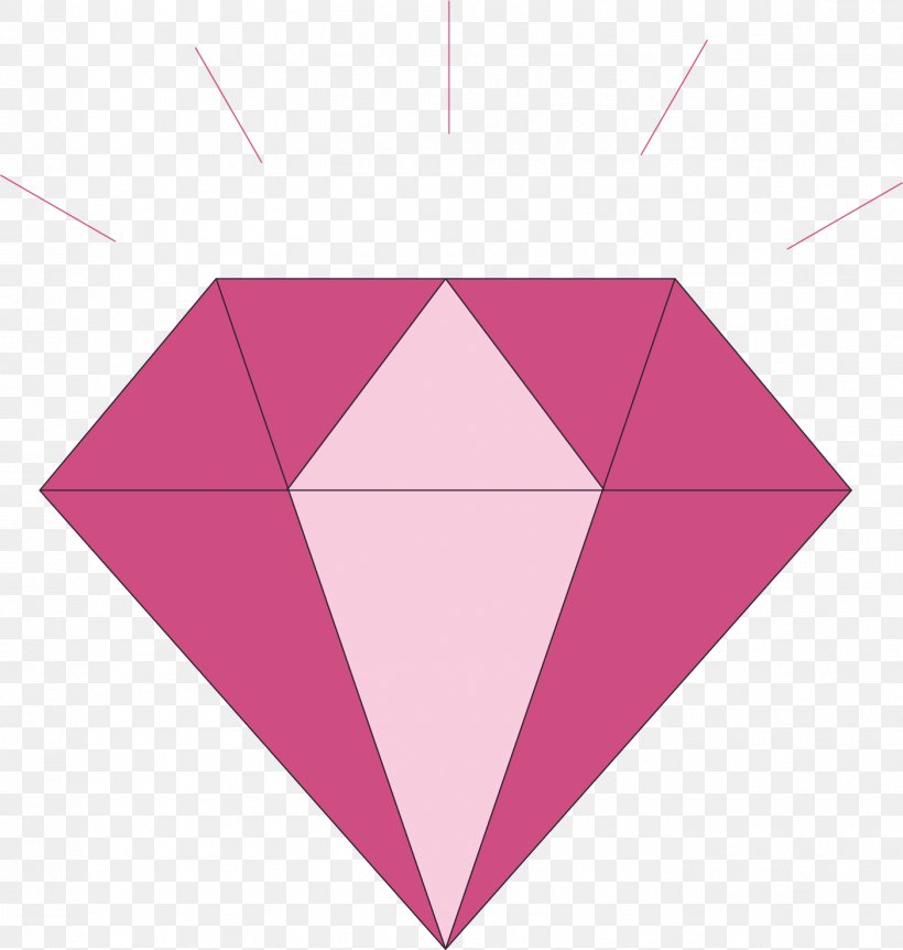 Diamond, PNG, 1403x1476px, Diamond, Designer, Magenta, Moussaieff Red Diamond, Origami Download Free