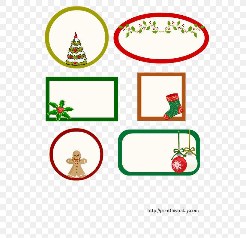 Christmas Day Clip Art Label Holiday Sticker, PNG, 612x792px, Christmas Day, Area, Art, Brand, Christmas Ornament Download Free