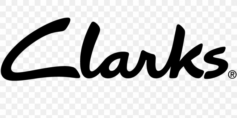 Logo Brand C. & J. Clark Shoe Boot, PNG, 1000x500px, Logo, Area, Black And White, Boot, Brand Download Free