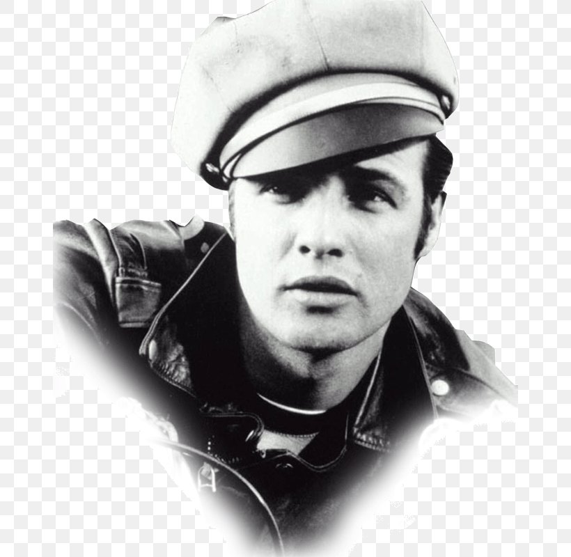 Marlon Brando Filmography The Wild One Marlon Brando Filmography Vito Corleone, PNG, 668x800px, Marlon Brando, Actor, Black And White, Film, Film Still Download Free