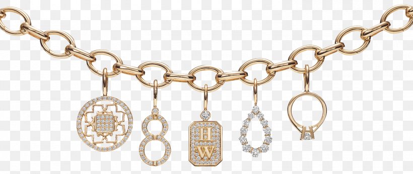 Necklace Charm Bracelet Harry Winston, Inc. Jewellery, PNG, 1500x633px, Necklace, Body Jewelry, Bracelet, Chain, Charm Bracelet Download Free