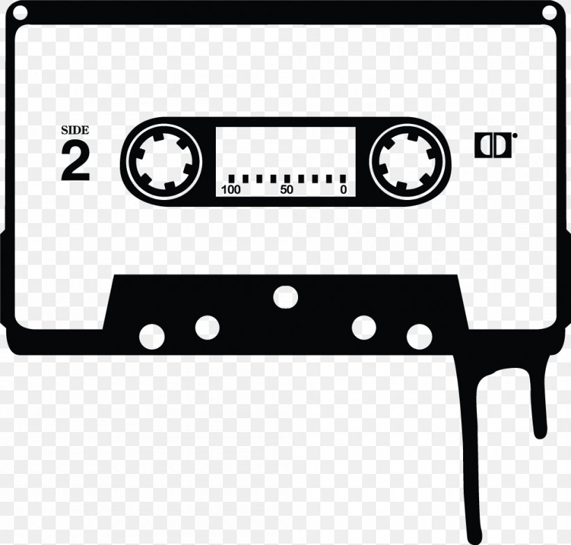 1980s Compact Cassette Cassette Deck Mixtape, PNG, 1000x954px, Watercolor, Cartoon, Flower, Frame, Heart Download Free