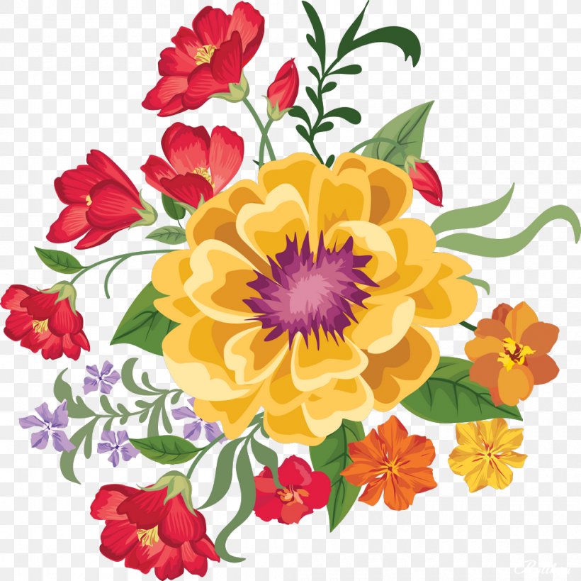 Flower Bouquet Clip Art, PNG, 1000x999px, Flower, Annual Plant, Art, Chrysanths, Cut Flowers Download Free