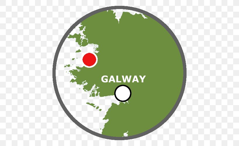 Galway The Burren Map Walking In Ireland Burren Way, PNG, 500x500px, Galway, Blank Map, Brand, Burren, Burren Way Download Free