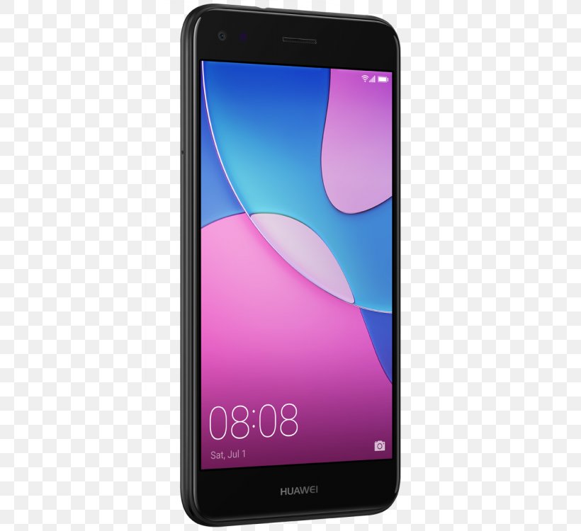 Huawei P9 Lite Mini Dual SIM Black EU Hardware/Electronic 华为 Smartphone 13 Mp, PNG, 413x750px, 13 Mp, Huawei P9, Communication Device, Display Device, Dual Sim Download Free