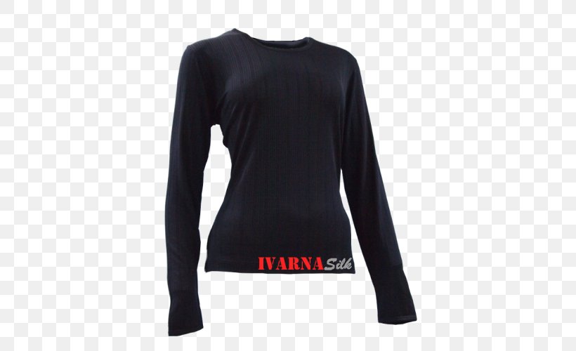 Sleeve T-shirt Shoulder Crew Neck Sweater, PNG, 500x500px, Sleeve, Black, Black M, Crew Neck, Jacquard Loom Download Free