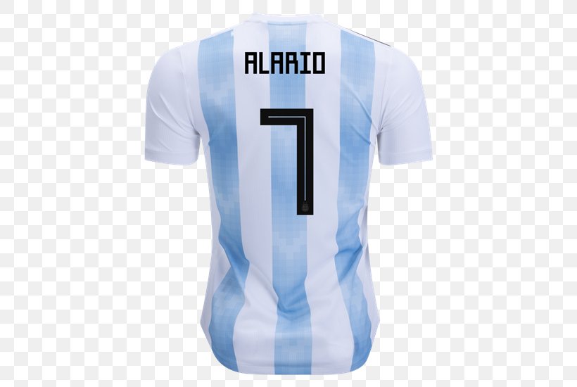 2018 World Cup Argentina National Football Team England Soccer Jersey T-shirt, PNG, 550x550px, 2018 World Cup, Active Shirt, Argentina At The Fifa World Cup, Argentina National Football Team, Blue Download Free