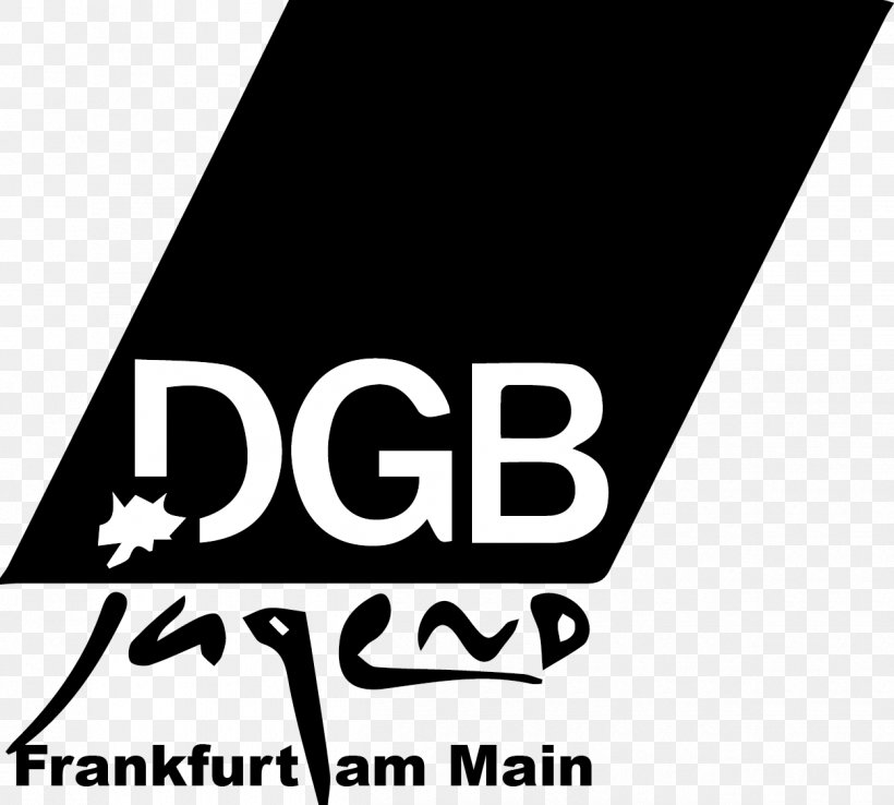 German Trade Union Confederation Education And Science Workers' Union Organization DGB-Jugend, PNG, 1250x1125px, German Trade Union Confederation, Black And White, Brand, Germany, Logo Download Free