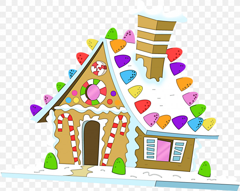 Gingerbread House Dessert Gingerbread House, PNG, 3000x2385px, Gingerbread House, Dessert, Gingerbread, House Download Free