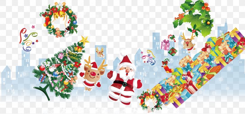 Père Noël Christmas Ornament Christmas Tree Santa Claus, PNG, 1417x660px, Christmas Decoration, Art, Christmas, Christmas Ornament, Christmas Tree Download Free
