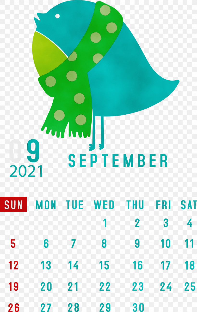 Aqua M Green Meter Leaf, PNG, 1890x3000px, September 2021 Printable Calendar, Aqua M, Green, Leaf, Line Download Free
