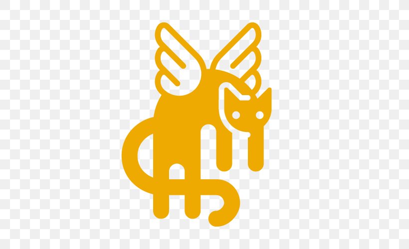 Cat Logo Lapel Pin Animal Font, PNG, 500x500px, Cat, Animal, Area, Cartoon, Hand Download Free