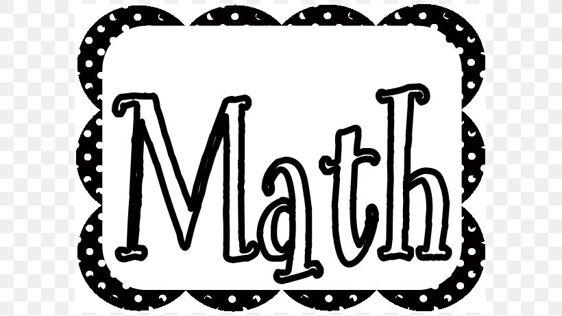 Mathematics Homework Manipulative Science Clip Art, PNG, 610x461px, Mathematics, Area, Art, Black, Black And White Download Free