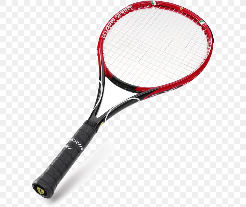 Racket Tennis Rakieta Tenisowa Scuderia Ferrari Head, PNG, 609x690px, Racket, Ball, Head, Rackets, Rakieta Tenisowa Download Free
