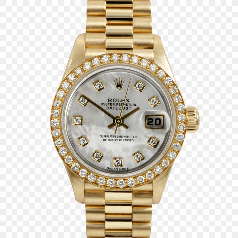 Rolex Datejust Rolex Submariner Watch Colored Gold, PNG, 1000x1000px, Rolex Datejust, Automatic Watch, Bracelet, Brand, Colored Gold Download Free