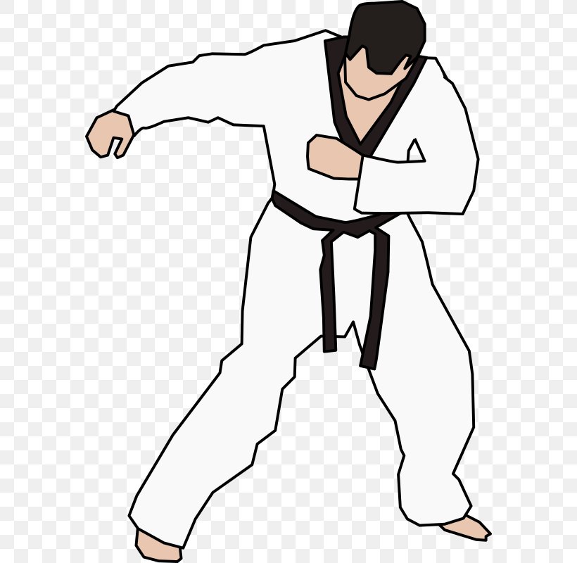 Taekwondo Martial Arts Karate Clip Art, PNG, 578x800px, Taekwondo, Area, Arm, Artwork, Black Download Free