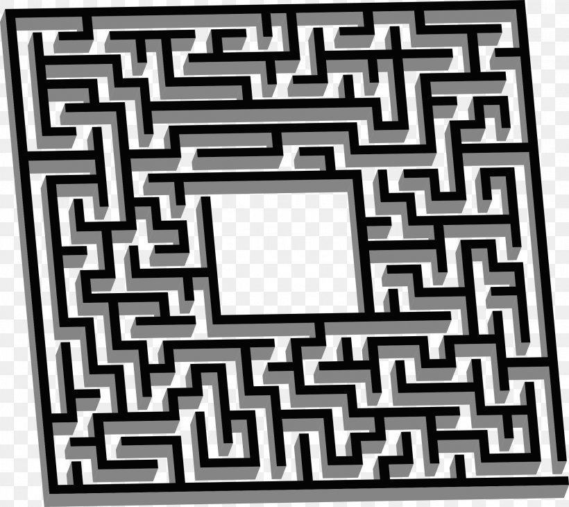3D Maze (The Labyrinth) Puzz 3D Minho, PNG, 2298x2048px, Maze, Android, Area, Black And White, Coloring Book Download Free