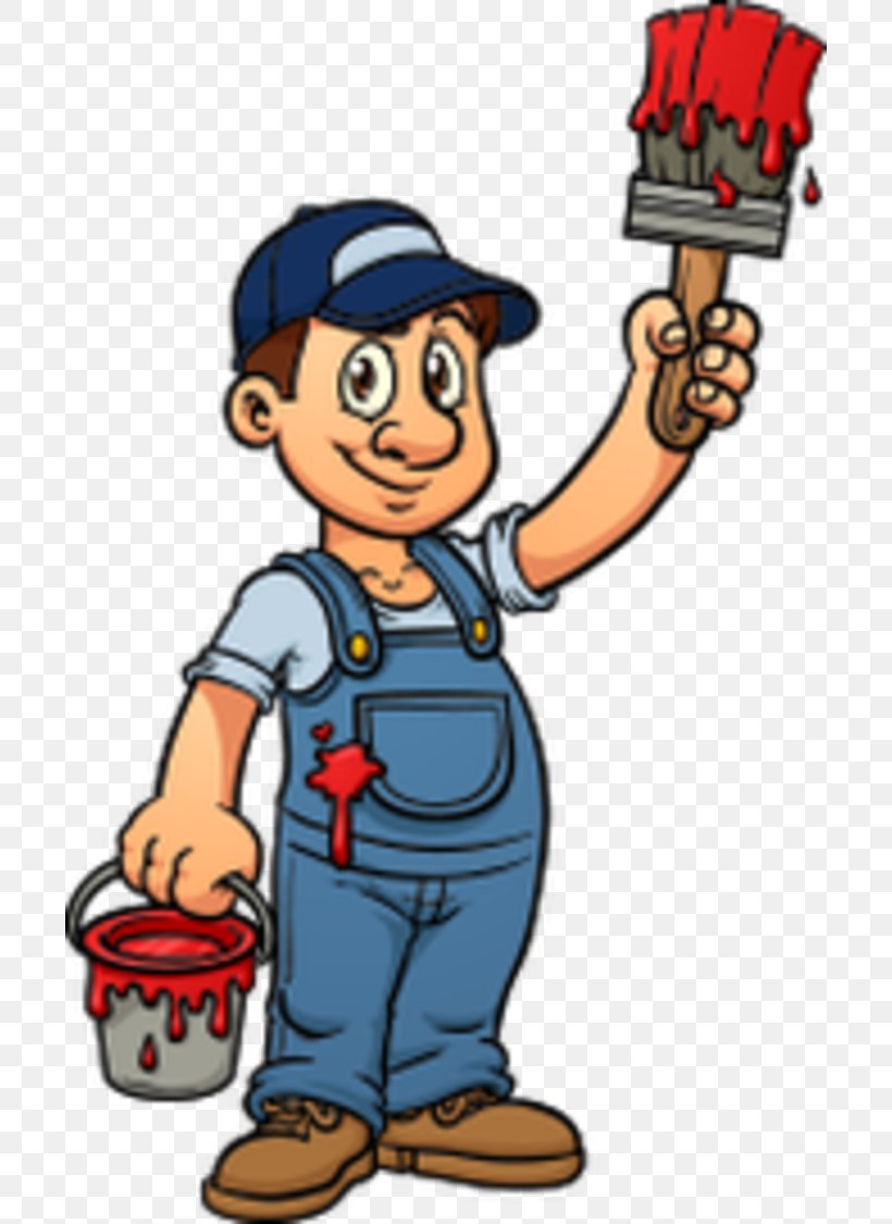 Painting House Painter And Decorator Cartoon, PNG, 700x1125px, Painting, Art, Artist, Boy, Brush Download Free
