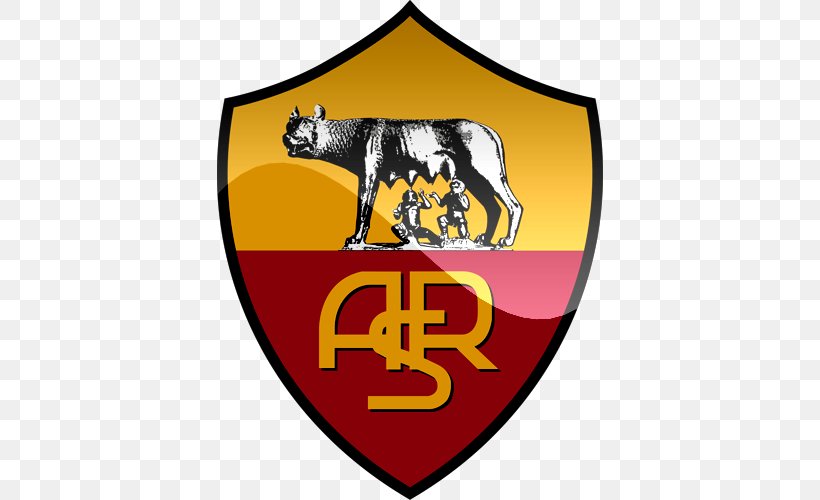 A.S. Roma Serie A S.S. Lazio UEFA Champions League A.C. Milan, PNG, 500x500px, As Roma, Ac Milan, Acf Fiorentina, Badge, Brand Download Free
