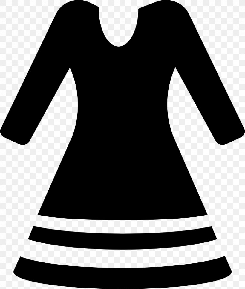 Dress Clip Art, PNG, 830x980px, Dress, Black, Black And White, Clothing, Joint Download Free