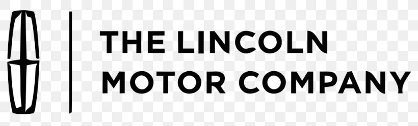 Lincoln Motor Company Car Lincoln Continental Ford Motor Company, PNG, 1024x310px, Lincoln, Area, Black, Black And White, Brand Download Free