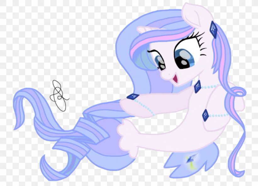 Pony Blue DeviantArt Princess Luna Fluttershy, PNG, 1024x742px, Watercolor, Cartoon, Flower, Frame, Heart Download Free