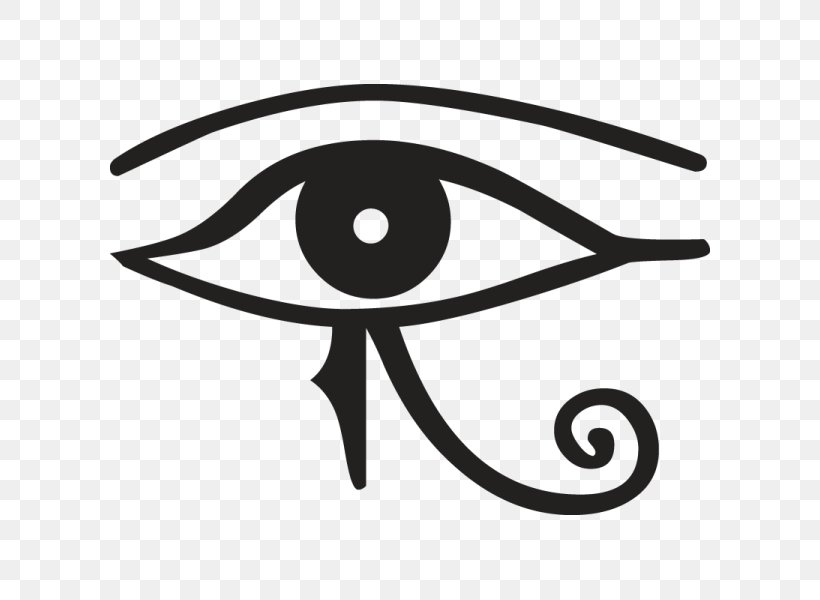 Ancient Egypt Eye Of Horus Egyptian Hieroglyphs, PNG, 600x600px, Ancient Egypt, Ancient Egyptian Deities, Black And White, Egyptian, Egyptian Hieroglyphs Download Free