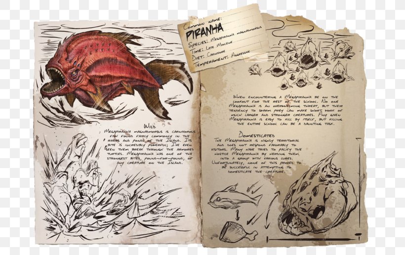 ARK: Survival Evolved Parasaurolophus Megapiranha Paranensis Xbox One, PNG, 776x516px, Ark Survival Evolved, Arthropleura, Book, Carnivore, Creature Di Ark Survival Evolved Download Free