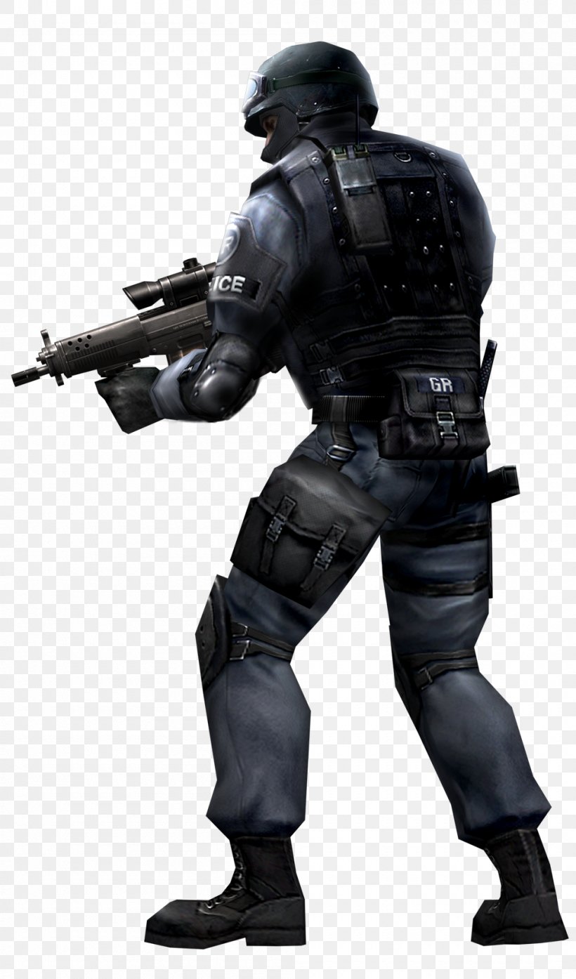CrossFire Tom Clancy's Rainbow Six Siege Half-Life 2 SWAT, PNG, 1000x1700px, 3d Rendering, Crossfire, Action Figure, Action Game, Air Gun Download Free