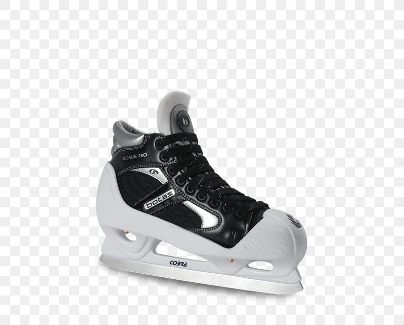 Ice Skates Figure Skating Goaltender Figure Skate Ice Hockey, PNG, 660x660px, Ice Skates, Black, Boot, Cross Training Shoe, Figure Skate Download Free