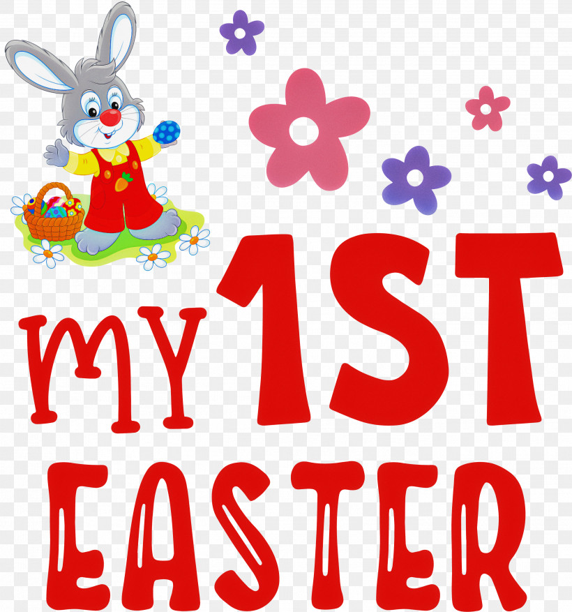 My 1st Easter Easter Bunny Easter Day, PNG, 2804x3000px, My 1st Easter, Christmas Day, Easter Bunny, Easter Day, Geometry Download Free