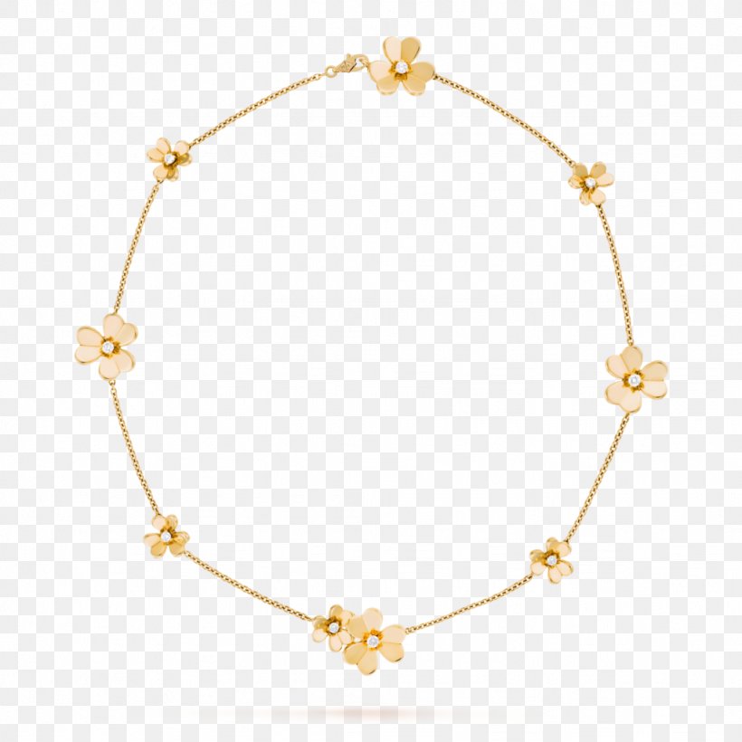 Necklace Van Cleef & Arpels Charms & Pendants Flower Jewellery, PNG, 1024x1024px, Necklace, Body Jewelry, Bracelet, Chain, Charms Pendants Download Free