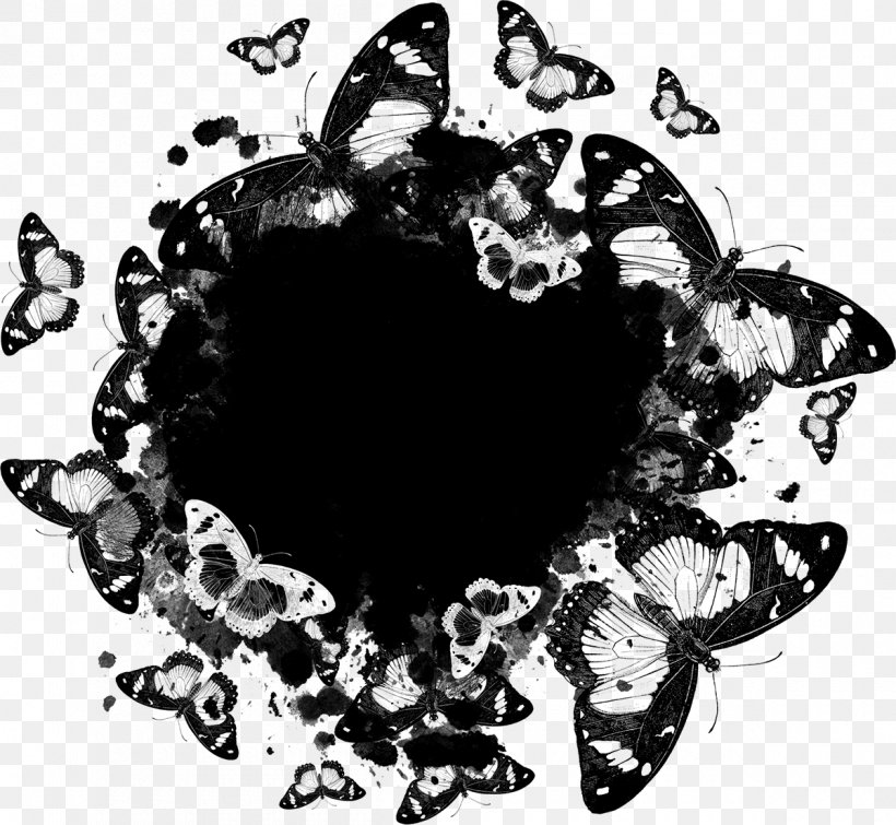 Picture Frames Mask Clip Art, PNG, 1200x1106px, Picture Frames, Black And White, Butterfly, Dots Per Inch, Insect Download Free